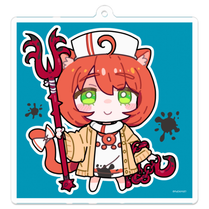 アクリルキーホルダー - 70 x 70 (mm)