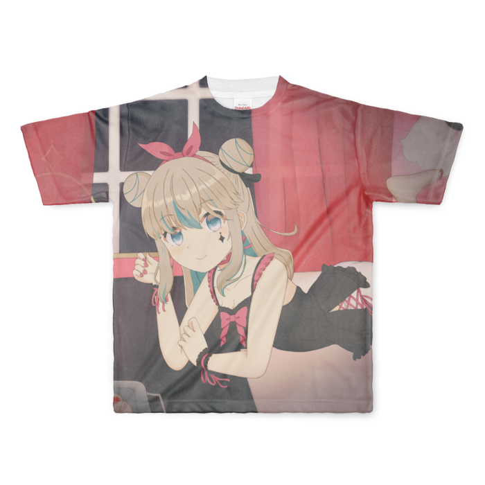 フルグラフィックTシャツ - L - 両面印刷