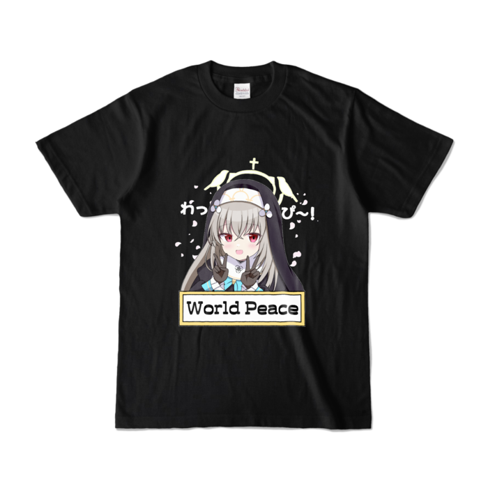 サクラコ様わっぴー！Tシャツ（黒）