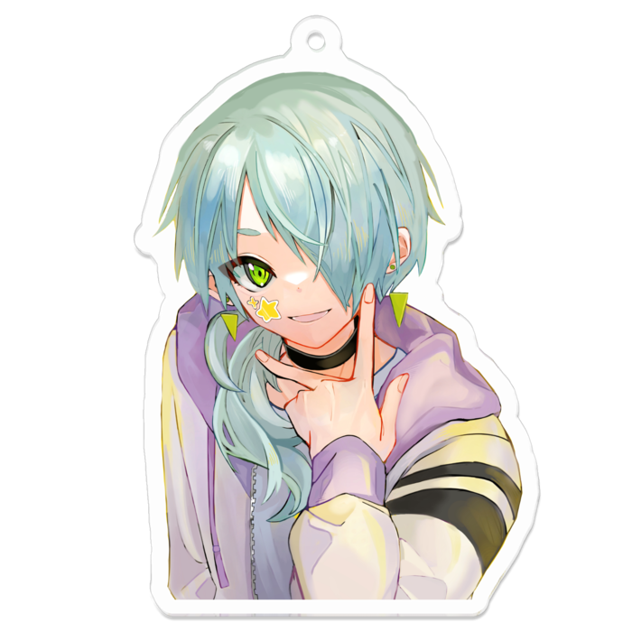 アクリルキーホルダー - 70 x 70 (mm)