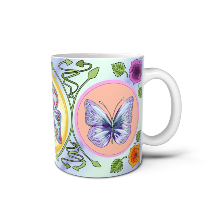 マグカップ - 直径 8 cm / 高さ 9.5 cm