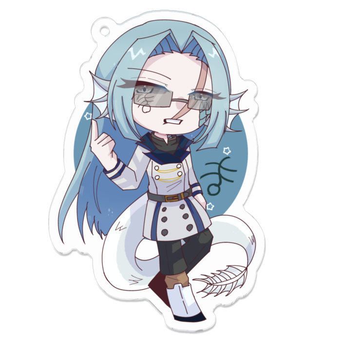 アクリルキーホルダー - 70 x 70 (mm)