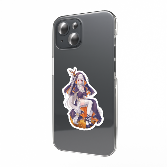 スマホステッカー カボチャあり