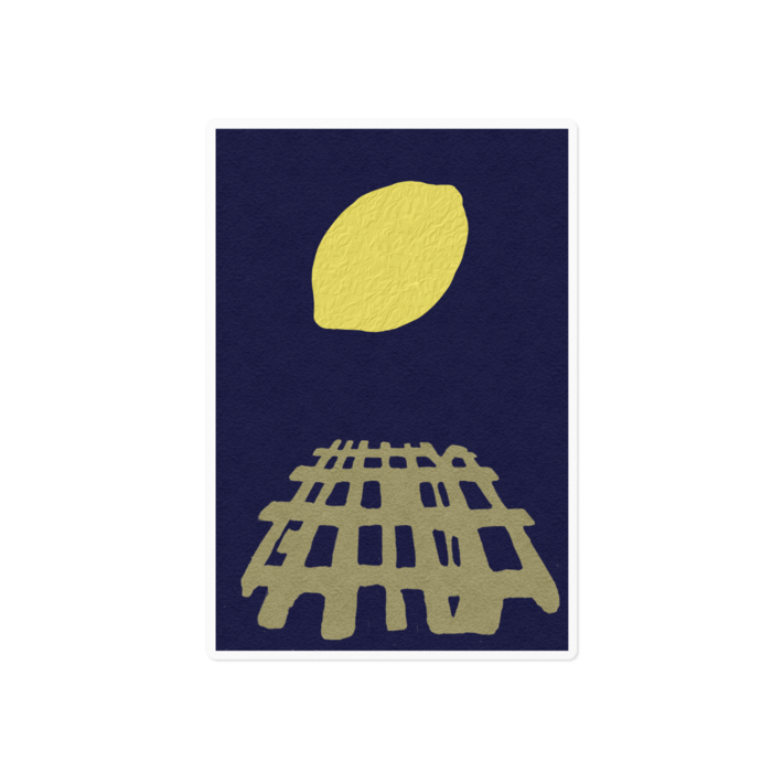 ステッカー - 160 x 160 (mm)