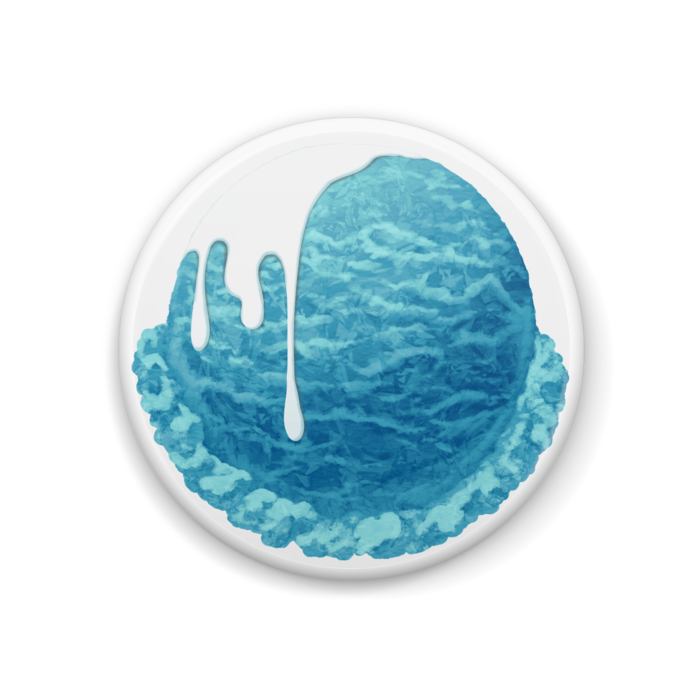 🔵 進めるブルーハワイ - 44mm