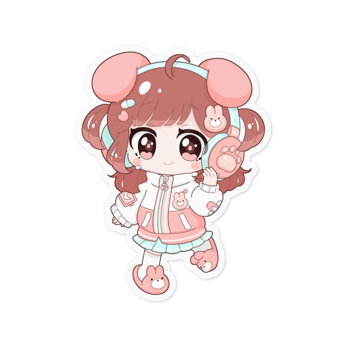 ステッカー - 100 x 100 (mm)