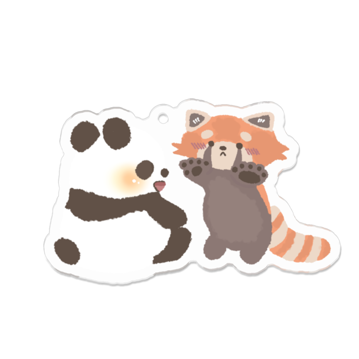 アクリルキーホルダー - 70 x 70 (mm)