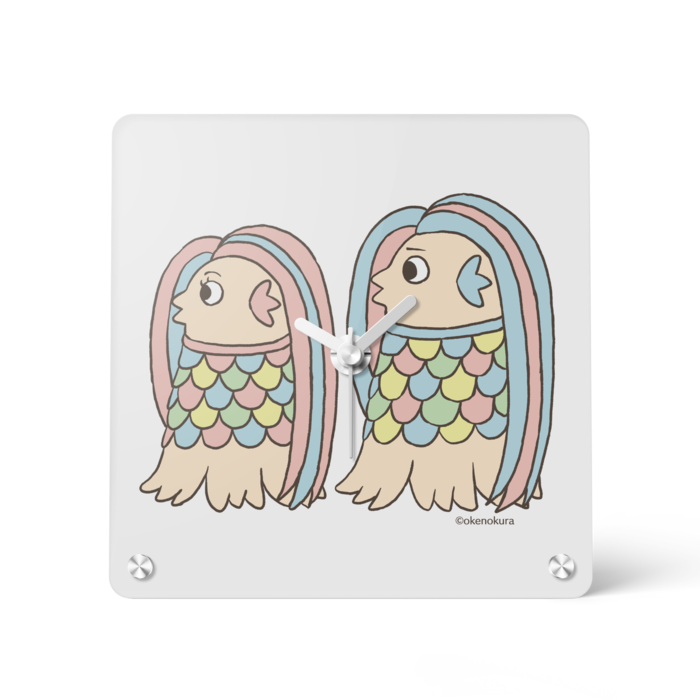 アクリル時計 - 150x150mm