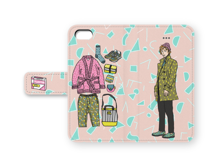 手帳型iPhoneケース - iPhone5