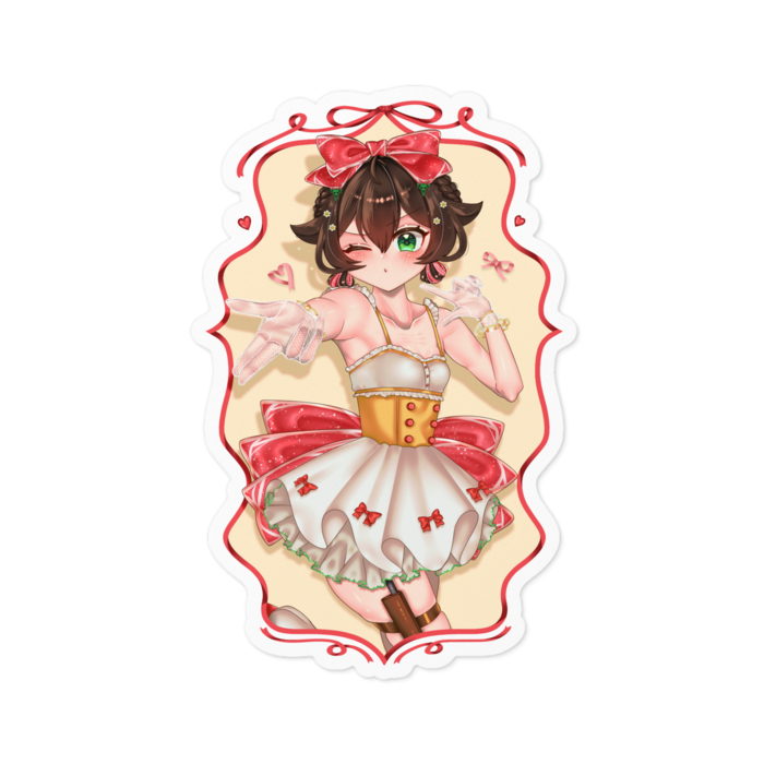 ステッカー - 100 x 100 (mm)