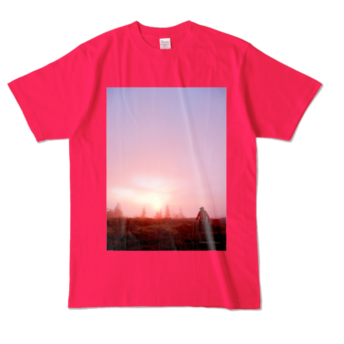 カラーTシャツ - L - ホットピンク (濃色)