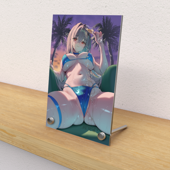 アクリルフォトパネル - 縦100 × 148mm(クリアタイプ)
