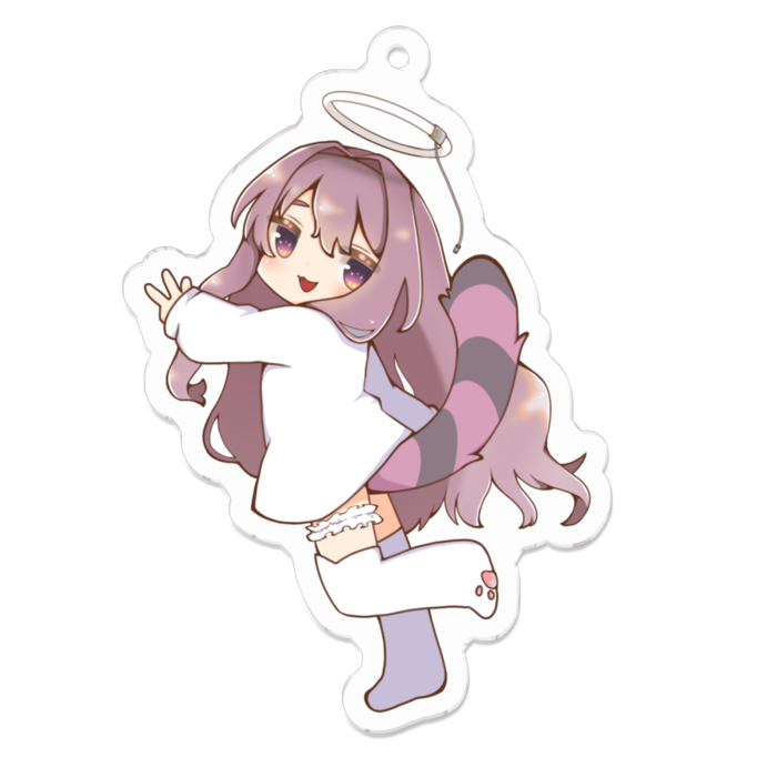 アクリルキーホルダー - 70 x 70 (mm)