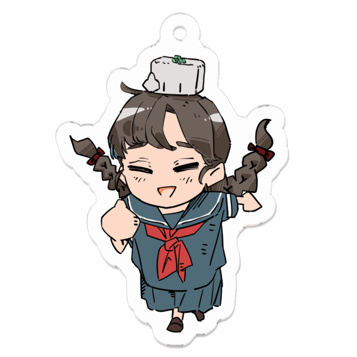 アクリルキーホルダー - 50 x 50 (mm)