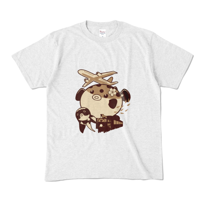 カラーTシャツ - M - アッシュ (淡色)