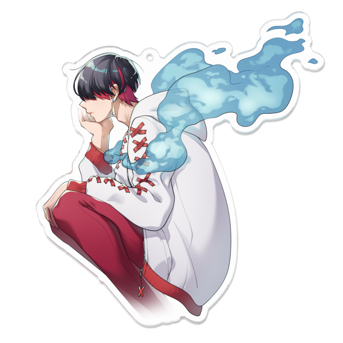 アクリルキーホルダー - 100 x 100 (mm)