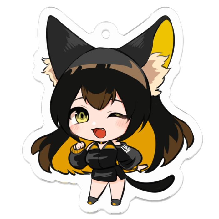 アクリルキーホルダー - 50 x 50 (mm)