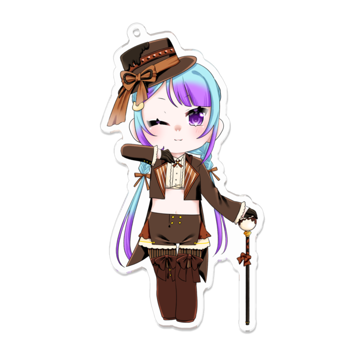 アクリルキーホルダー - 100 x 100 (mm)