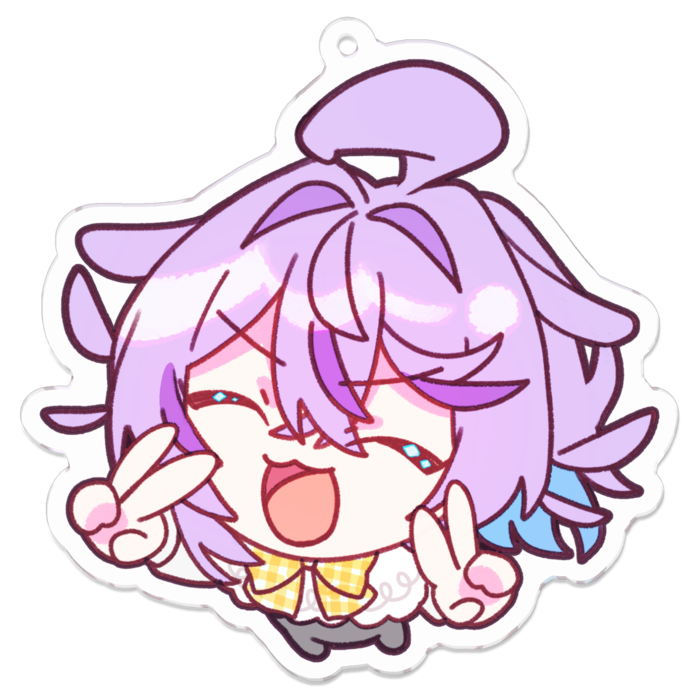 アクリルキーホルダー - 70 x 70 (mm)