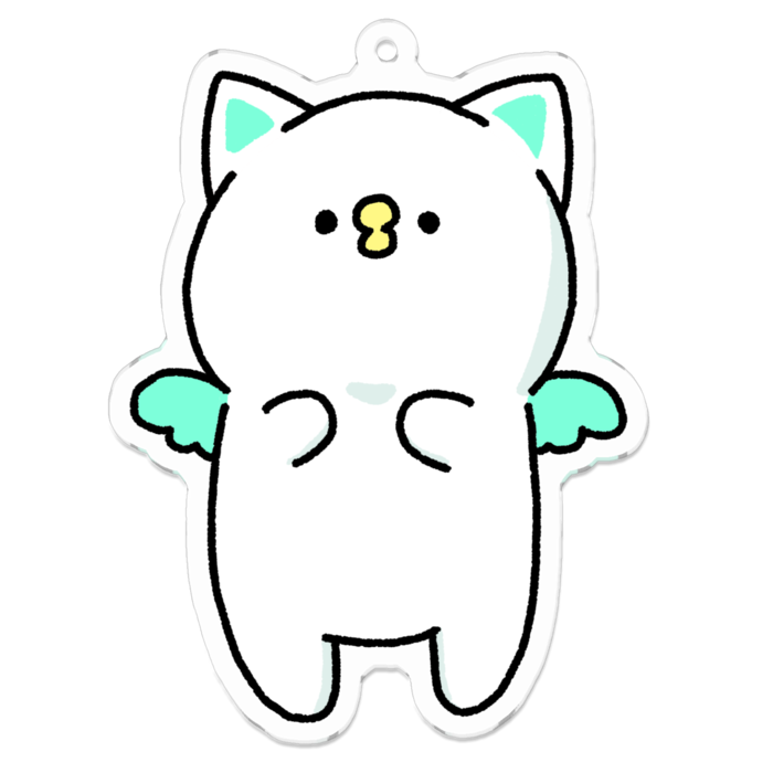 アクリルキーホルダー - 70 x 70 (mm)