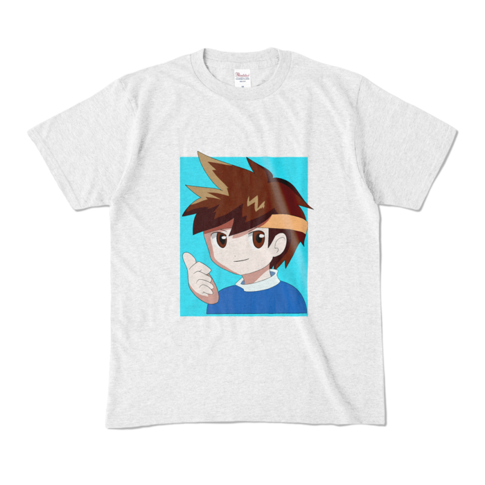 カラーTシャツ - M - アッシュ (淡色)