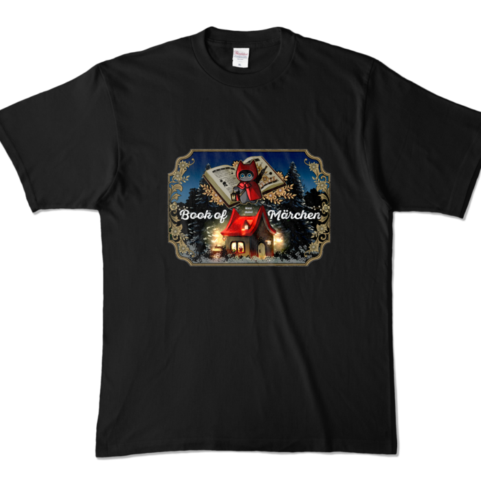 カラーTシャツ - XL - ブラック (濃色)