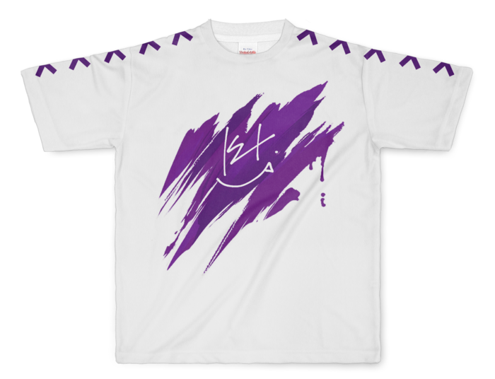 フルグラフィックTシャツ - L - 紫
