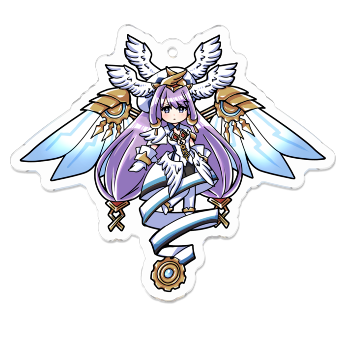 アクリルキーホルダー - 70 x 70 (mm)