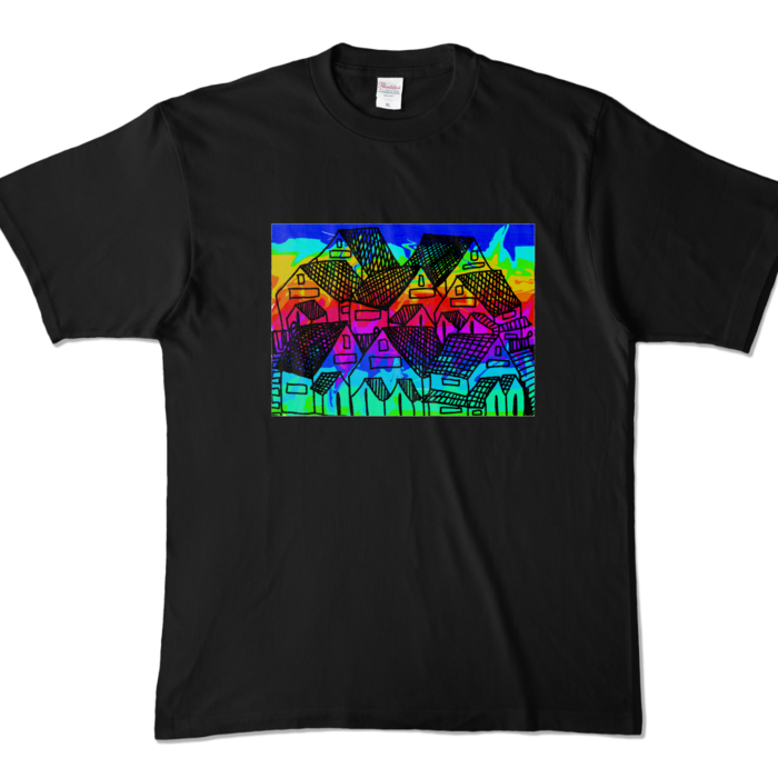 カラーTシャツ - XL - ブラック (濃色)