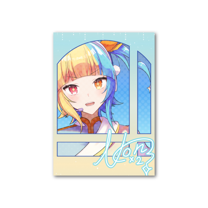 フォト風カード - 縦 - 片面