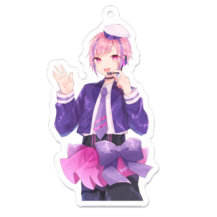 アクリルキーホルダー - 70 x 70 (mm)