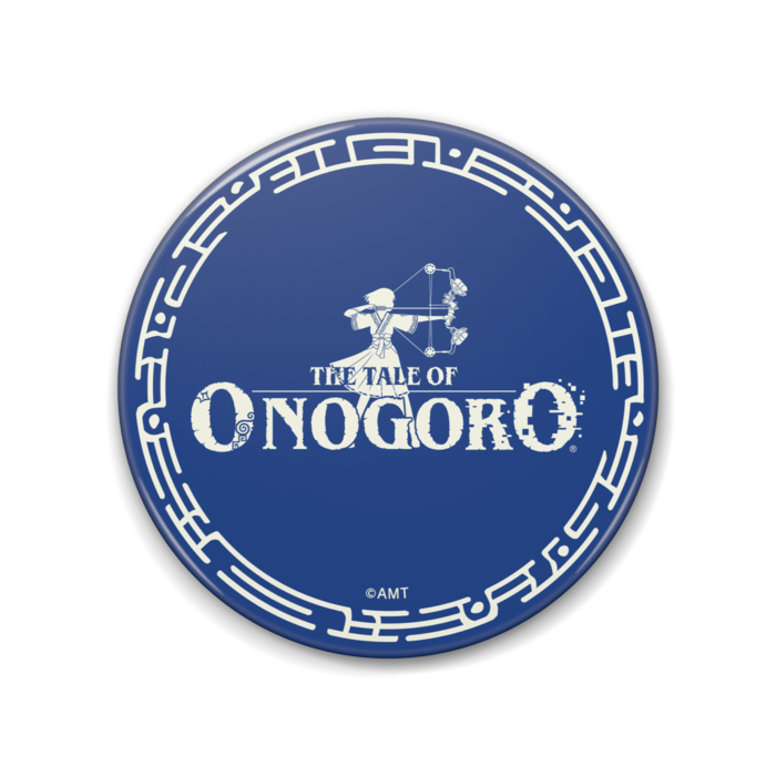 『オノゴロ物語』ロゴ（B）缶バッジ - 88mm