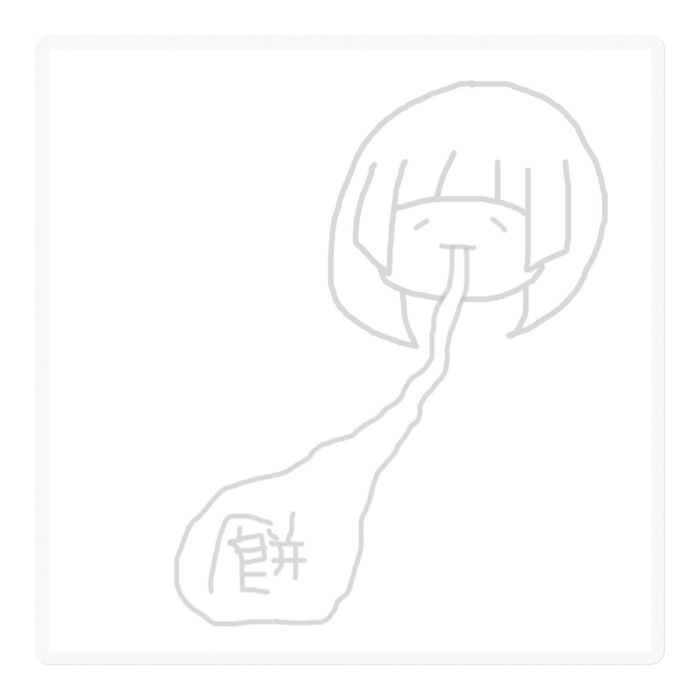 ステッカー - 100 x 100 (mm)