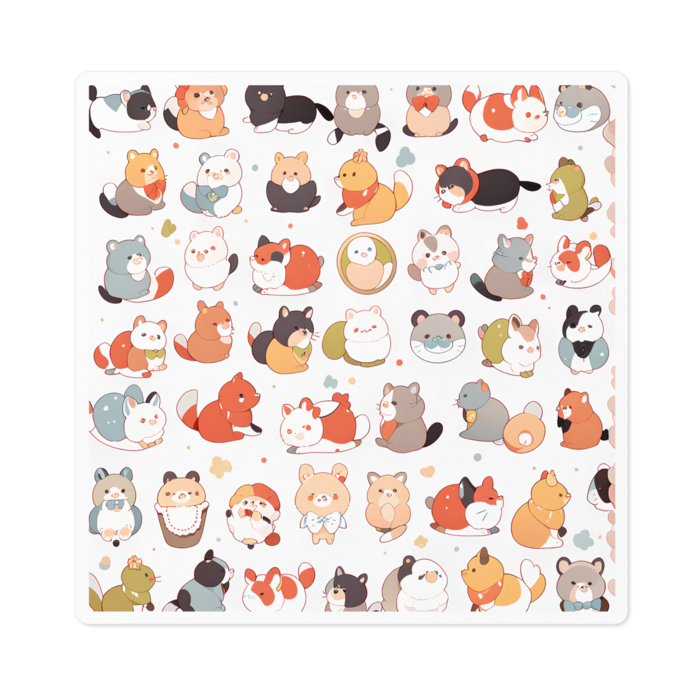 ステッカー - 100 x 100 (mm)