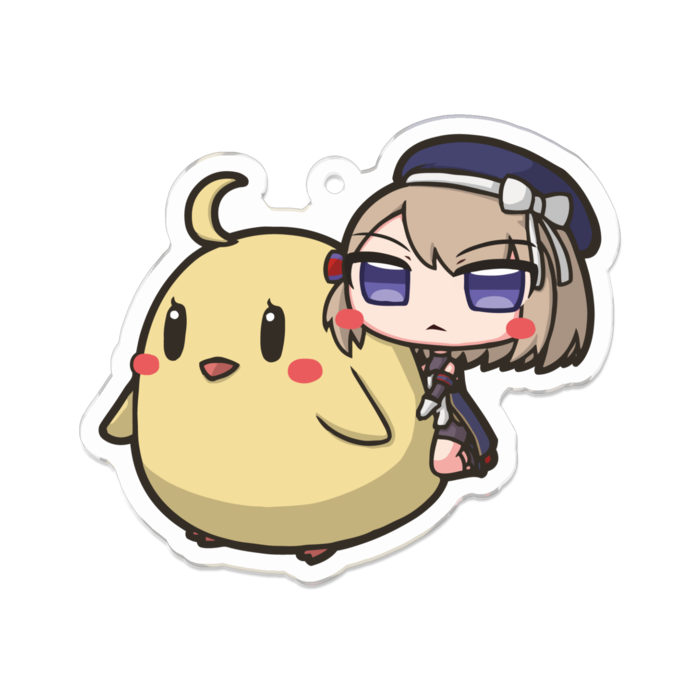 アクリルキーホルダー - 70 x 70 (mm)