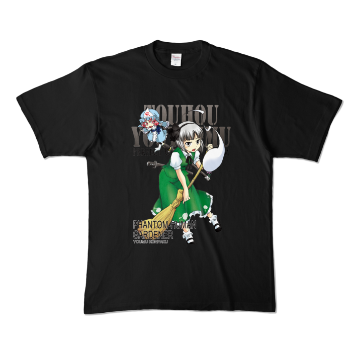 カラーTシャツ - XL - ブラック (濃色)