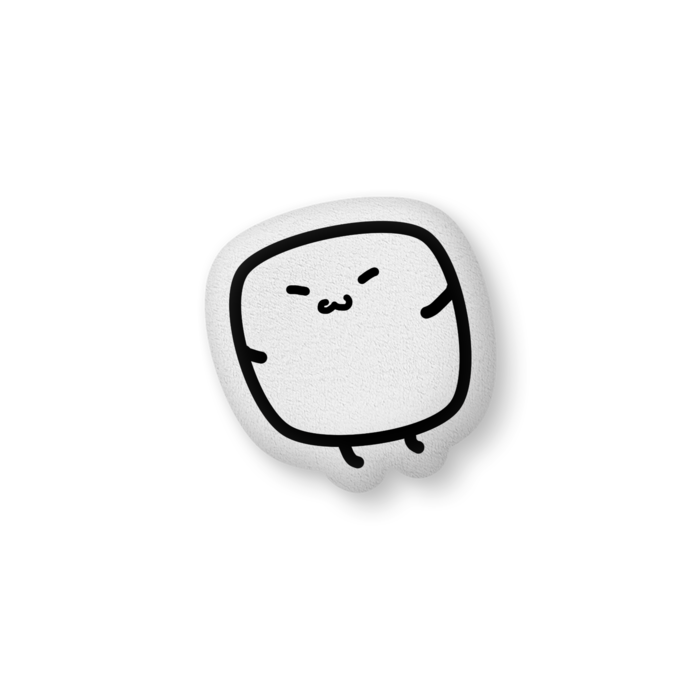 ふかふかクッション - 中(H56×W36cm)