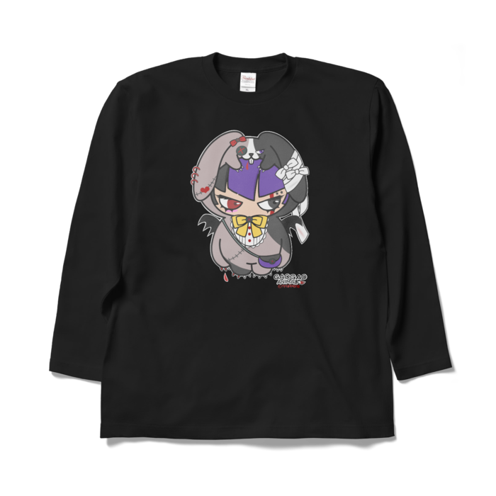 ロングスリーブTシャツ - XL - ブラック