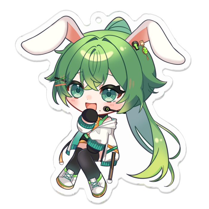 アクリルキーホルダー - 70 x 70 (mm)
