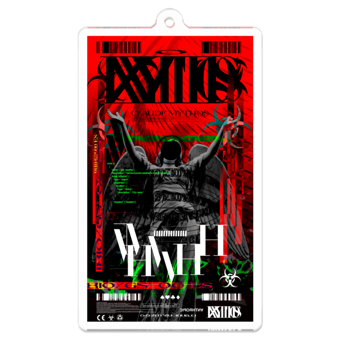 アクリルキーホルダー - 70 x 70 (mm)