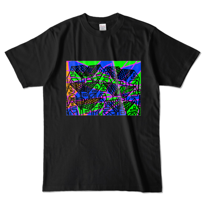 カラーTシャツ - L - ブラック (濃色)
