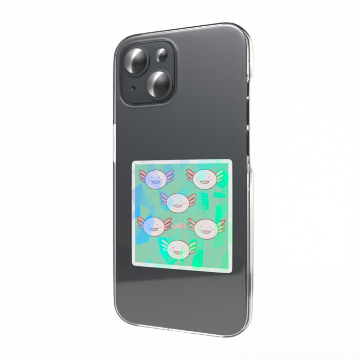 ホログラムスマホステッカー - 縦