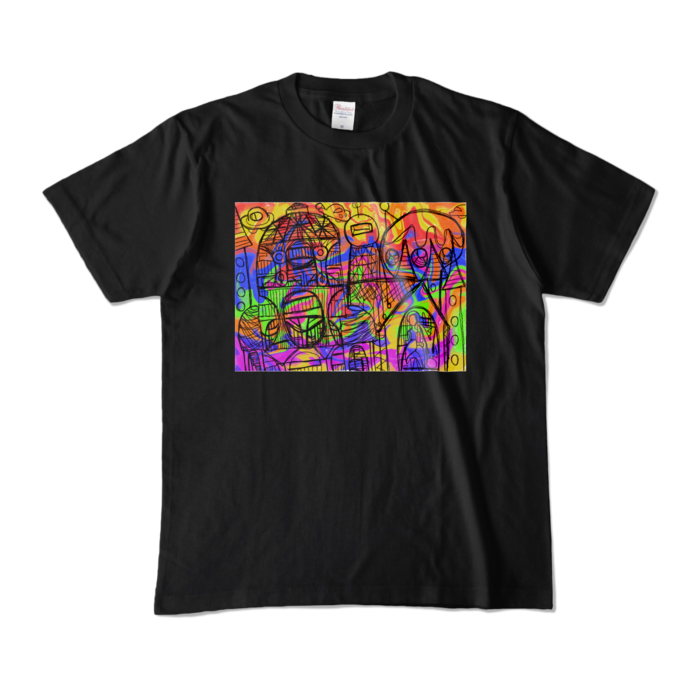 カラーTシャツ - M - ブラック （濃色）