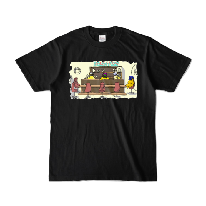 カラーTシャツ - S - ブラック (濃色)
