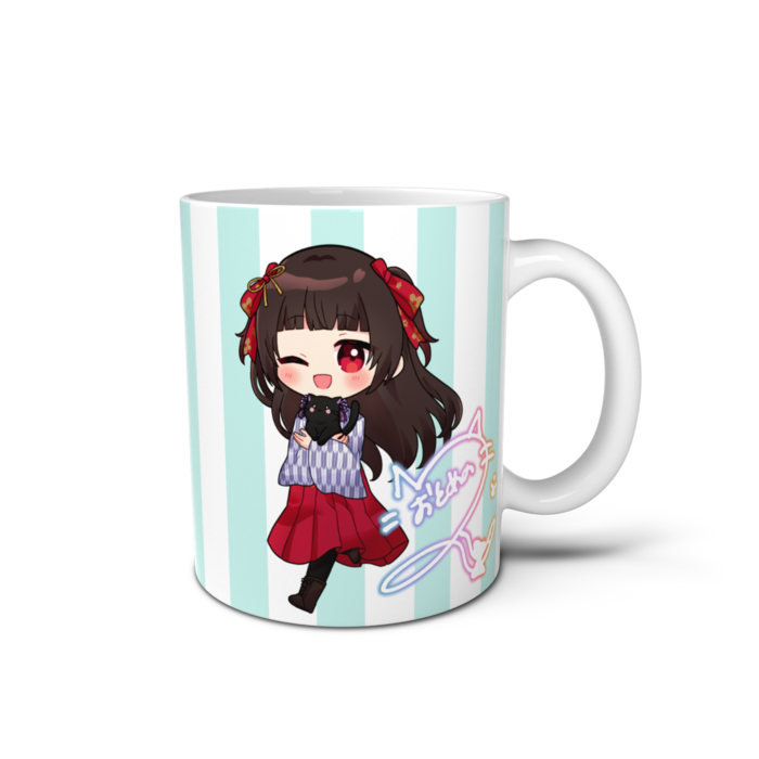 サイン入りマグカップA爽やかミント