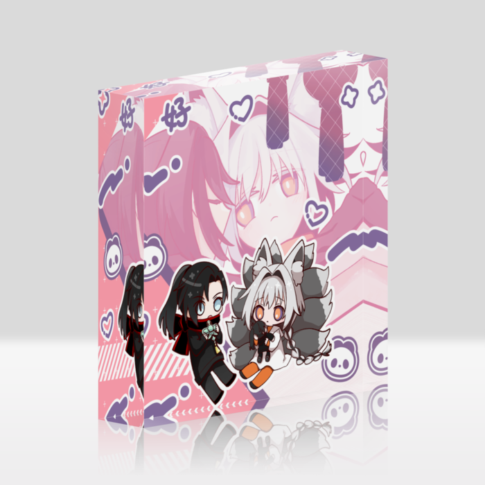 アクリルブロック - 100x100mm