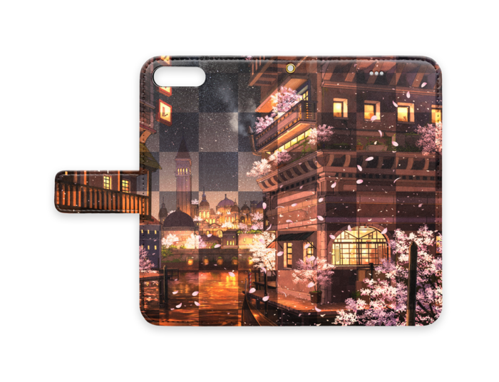 手帳型iPhoneケース - iPhone 8 Plus / 7 Plus - ストラップ穴 あり