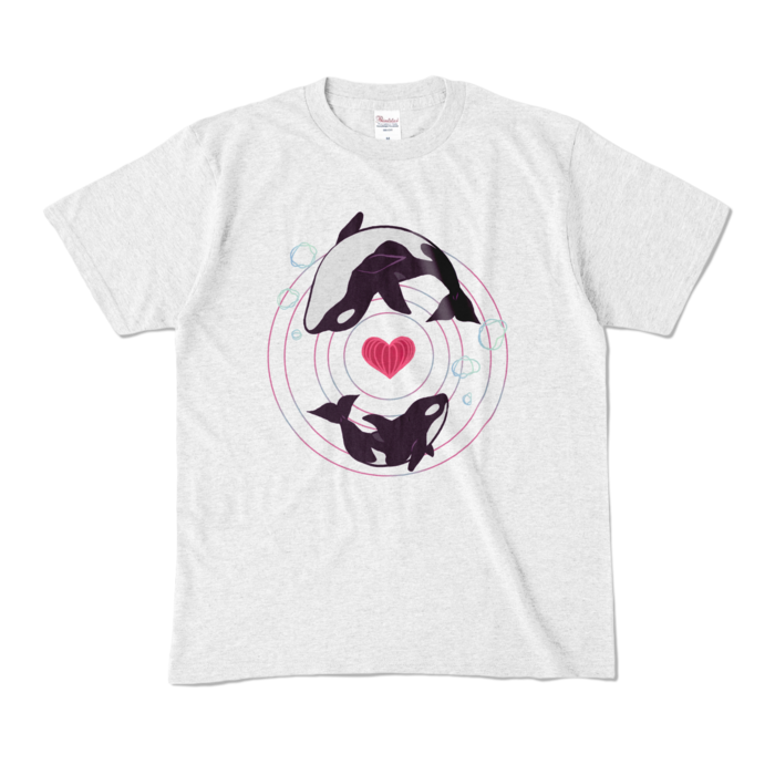 カラーTシャツ - M - アッシュ (淡色)