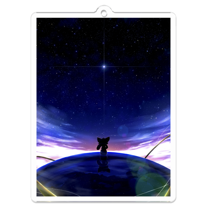 アクリルキーホルダー - 70 x 70 (mm)