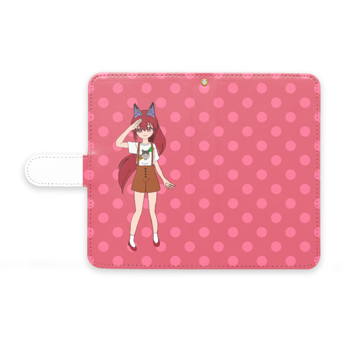 手帳型Androidケース - M - ストラップ穴 あり